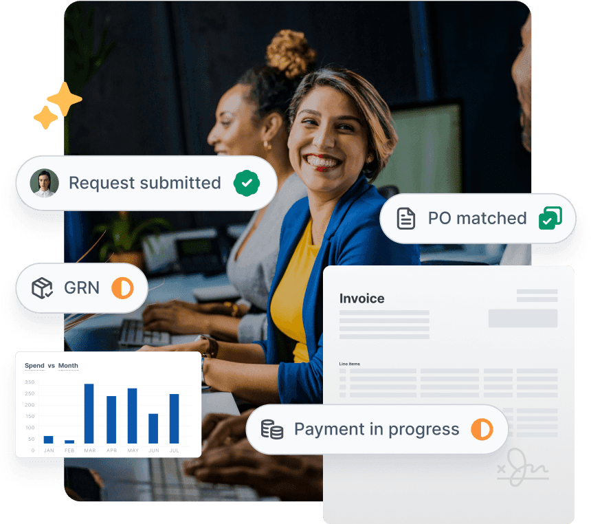 Unlock spend visibility with procure-to-pay automation