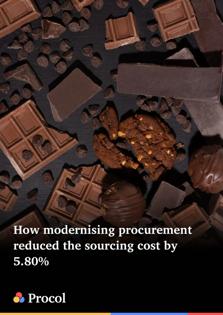 How modernising procurement reduced the sourcing cost by 5.80%